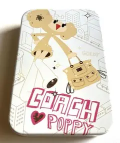 COACH POPPY 缶ケース