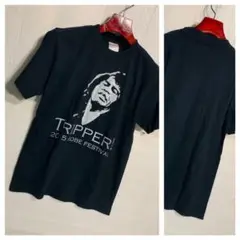 JAMES BROWNジェームスブラウンTRIPPER！半袖ロックTシャツ黒S