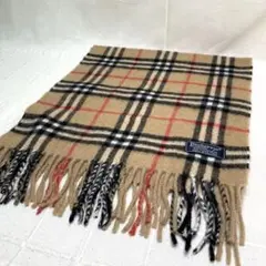 Burberry バーバリー カシミヤ 100% マフラー ノバチェック柄