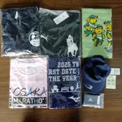 新品未使用！マラソン記念Tシャツ他