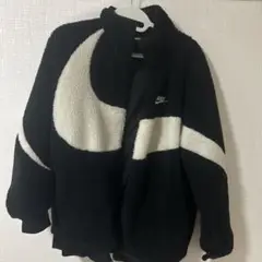 Nike ボアジャケット ブラック/ホワイト