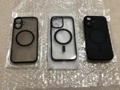 MagSafe対応 iPhone16用 ソフトケース 3個セット
