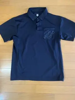 DESCENTE エアムーブ ネイビーポロシャツ 【美品】 サイズＭ