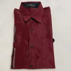 MCBELL バーガンディ 長袖シャツ M