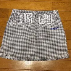 パーリーゲイツ スカート千鳥柄