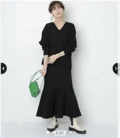時間限定再値下げ Arpege story マーメイドニットアップ