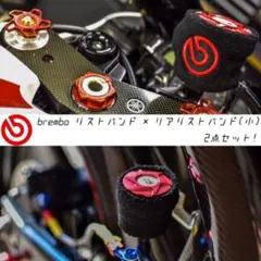 【当店限定】brembo 汎用 ブレーキマスターシリンダーカバー2点セット!新品