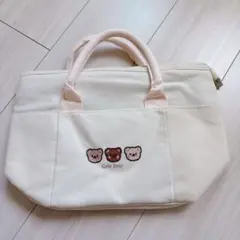 お弁当袋 ランチバッグ 保温 保冷 バッグ 弁当袋 角型 くま ベビー キッズ
