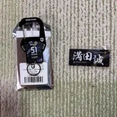 ガンバ大阪シークレットEXPO カラビナとシール　満田選手　51