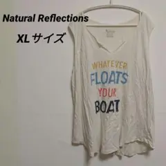Natural Reflections ノースリーブTシャツ【XL】