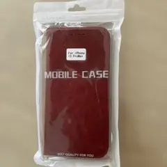 iPhone 13 Pro Max 手帳型ケース 赤