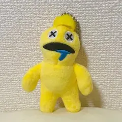 レインボーフレンズ　ぬいぐるみ　マスコット　イエロー