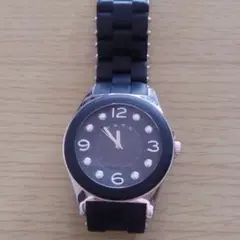 美品 マークジェイコブス腕時計 黒