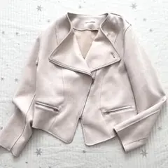 美品✨RESEXXY リゼクシー ノーカラージャケット ライダース スウェード