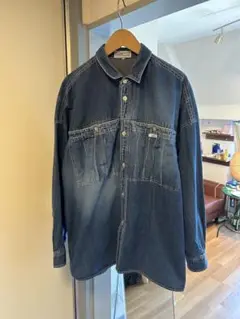 90’s~00’s CLOSED chambray pocket shirt