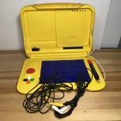 【SEGA PICO 知育玩具 】イエロー/レッド ケーブル付き ジャンク品
