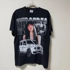 ブラックピンク LISA Bootleg T メルセデス Tシャツ Lサイズ