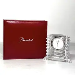 Baccarat バカラ クリスタル テーブルクロック 置き時計