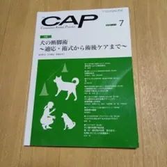 裁断済み　CAP 2019年 7月号 犬の断脚術特集