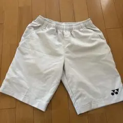 ヨネックス ハーフパンツ　ライトグレー