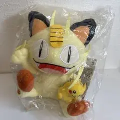 ニャース ぬいぐるみ 約30cm ピカチュウ付き