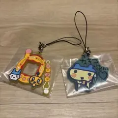 たまごっち　一番くじ　F賞 きらきらラバーチャーム　2点セット　①