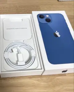 iPhone13mini 箱とケーブル