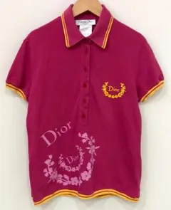 ITALY製 Christian Dior BOUTIQUE ポロシャツ ロゴ