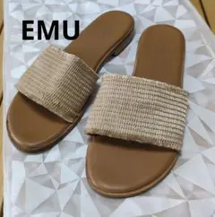 EMU Australia ベージュ スライドサンダル