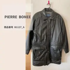 希少　PIERRE BONEE ダウン　レザー　ジャケット 楽天市場】本革ダウンジャケット レザーハーフコート 羊革