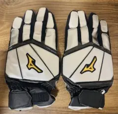 Mizuno Pro 走塁用手袋 シルバー/ブラック