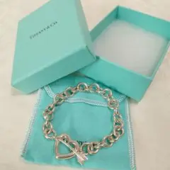 【希少】TIFFANY ティファニー ハートアロー トグル ブレスレット