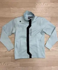 【美品】DESCENTE ゴルフ ストレッチ裏起毛ジャージ ジャケット