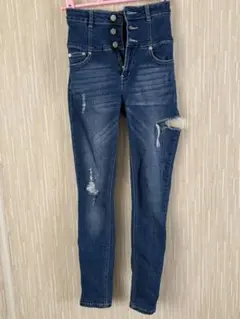ワンウェイ　スキニーデニム ハイウエスト