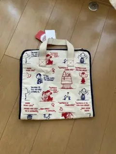 スヌーピー柄 キャンバス バッグ
