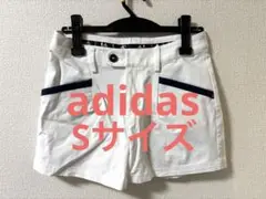 adidas 白ショートパンツ☆匿名配送　送料込み