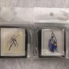 刀剣乱舞 鶴丸国永 三日月宗近 ミニ額縁マグネット2種