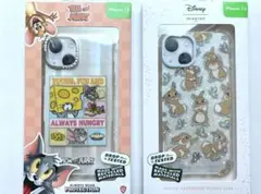 新品 2点セット iPhone13ケース ミスバニー　トムとジェリー　ディズニー