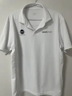 MOVE SPORT ホワイトポロシャツ Lサイズ