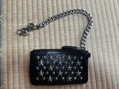 jimmy choo チェーンウォレット