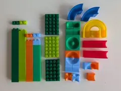 ボールコースター 知育玩具 モンテッソーリ ピタゴラスイッチ　96pcs