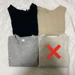 70-95 ロンT まとめ売り ３着 FILA 西松屋