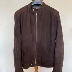 BEAMS レザーシングルライダースジャケット