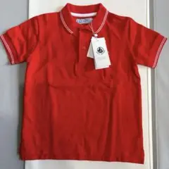 PETIT BATEAU 赤 ポロシャツ　110cm