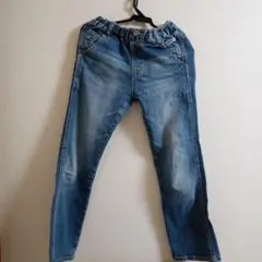 キッズデニムパンツ130 ウエストゴム
