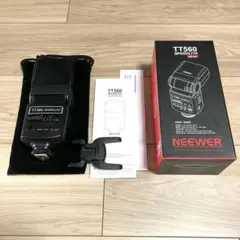 NEEWER TT560 カメラフラッシュスピードライト ストロボ 美品
