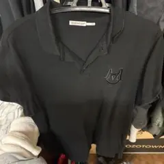 美品✨MONCLER モンクレール　ポロシャツ　立体ロゴ　Ｌ　国内正規品