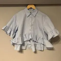 GU rokh ストライプシャツ
