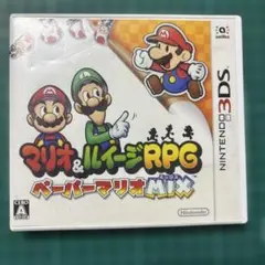 407)マリオ＆ルイージRPG ペーパーマリオMIX 3DS