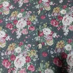 花柄生地。新品。